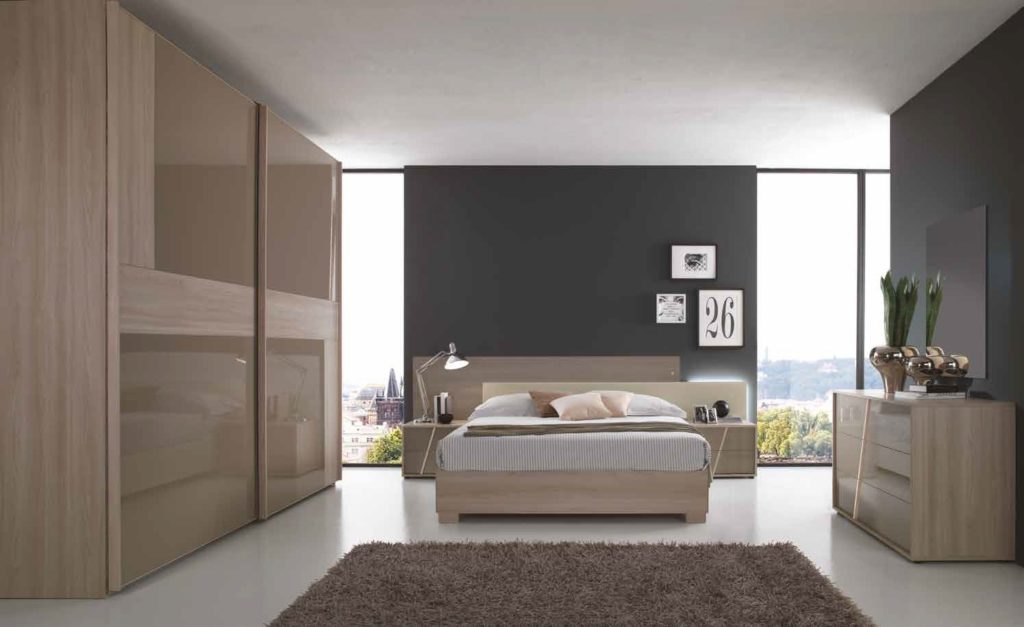 camera da letto moderna color olmo arredamenti divani torino