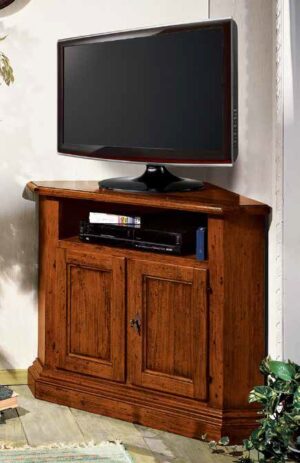 porta tv arte povera angolare