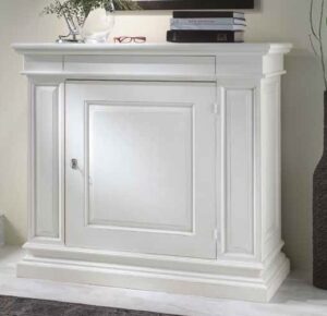 credenzina bianca 1 porta arredamenti divani torino