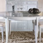 tavolo rotondo bianco arredamenti divani torino