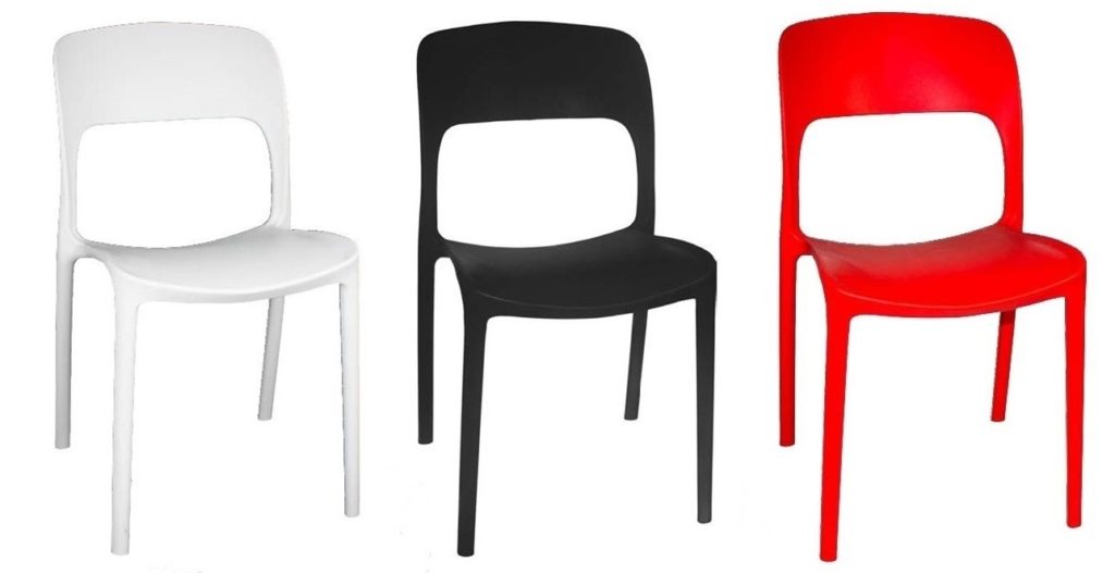 sedia colorat resina arredamenti divani torino