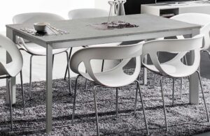 tavolo moderno piano in porfido arredamenti divani torino