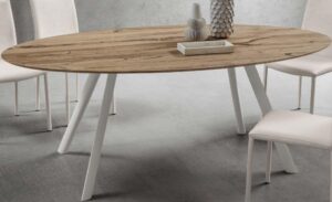 tavolo moderno piano impiallacciato arredamenti divani torino