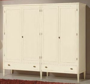 armadio 4 ante 2 cassetti bianco arredamenti divani torino