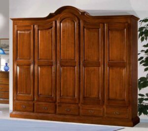 armadio 5 porte 5 cassetti