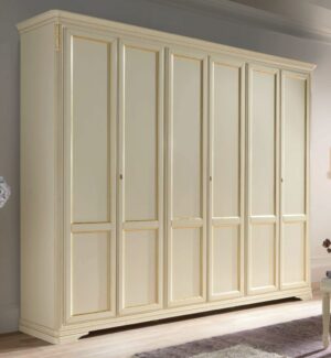 armadio bianco 6 ante arredamenti divani torino
