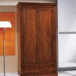 armadio noce 2 porte 2 cassetti mobilificio torino e rivoli