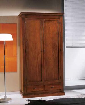 armadio noce 2 porte 2 cassetti mobilificio torino e rivoli