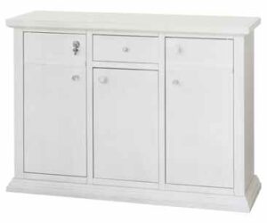 credenza bianca 3 porte 1 cassetto mobilificio torino e rivoli
