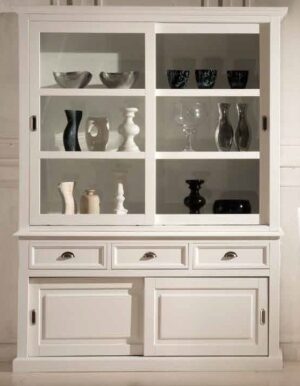 credenza bianca con alzata mobilificio torino e rivoli