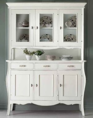 credenza 3 porte con vetrine mobilificio torino e rivoli