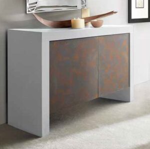 credenza 2 porte in ferro ossidato mobilificio torino e rivoli