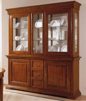 cristalliera 2 porte e ripiani mobilificio torino e rivoli