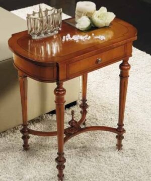 tavolino sagomato con cassetto mobilificio torino e rivoli