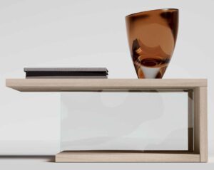tavolino moderno con vetro mobilificio torino e rivoli