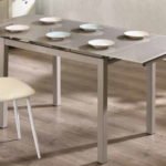 tavolo allungabile moderno color cappuccino mobilificio torino e rivoli