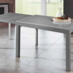 tavolo moderno grigio allungabile mobilificio torino e rivoli
