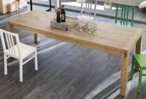 tavolo allungabile in rovere mobilificio torino e rivoli