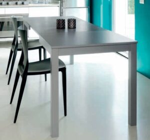 tavolo in legno allungabile grigio chiaro mobilificio torino e rivoli