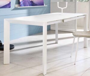 tavolo in vetro bianco extrawhite mobilificio torino e rivoli