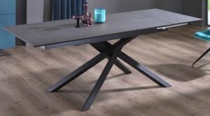 tavolo allungabile top grigio scuro mobilificio torino e rivoli