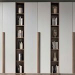 armadio 6 porte con elementi libreria mobilificio torino e rivoli