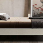 letto color larice bianco mobilificio torino e rivoli