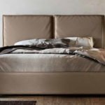 letto ecopelle tortora mobilificio torino e rivoli