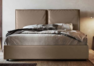 letto ecopelle tortora mobilificio torino e rivoli
