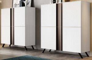 coppia madie noce bianco mobilificio torino e rivoli