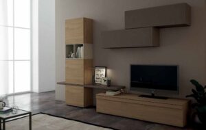 soggiorno color Noce biondo, Bronzo, Argilla mobilificio torino e rivoli