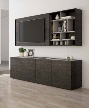 soggiorno ocn porta tv e madia mobilificio torino e rivoli