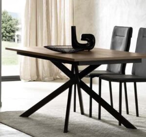 tavolo piano noce naturale mobilificio torino e rivoli