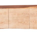 fronte credenza frassino finitura naturale mobilificio torino e rivoli