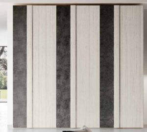 armadio 3 porte ardesia e bianco mobilificio torino e rivoli