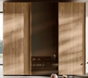 armadio ante scorrevoli noce e bronzo mobilificio torino e rivoli