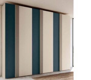 armadio ante color petrolio visone e orzo mobilificio torino e rivoli