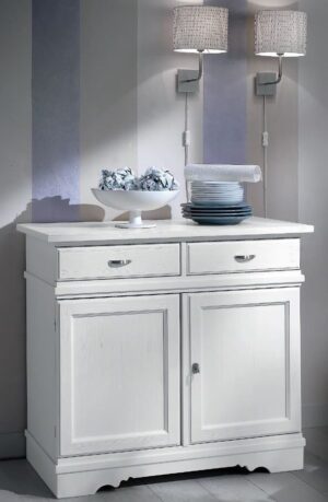 credenza 2 porte 2 cassetti bianca mobilificio torino e rivoli