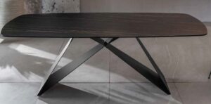 tavolo top vetroceramica gambe metallo mobilificio torino e rivoli